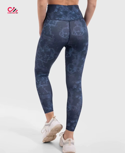 Nouveau design Leggings pour femmes, taille haute, confortables pour la course, 100% coton, nouvelle arrivée, meilleur design, leggings de yoga à taille élastique - Product Image 1