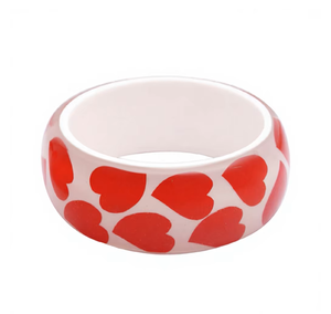 Ensemble de bracelets en résine acrylique à motif de lettres classiques, design alphabet coloré, bracelets tendance unisexes, bijoux tendance pour femme - Product Image 4