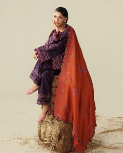 Vestidos Casuales de Primera Calidad para Mujeres Pakistaníes e Indias, Nuevas Llegadas 2026, Salwar Kameez, Vestidos de Tela Lawn, ODM 2045 - Product Image 5