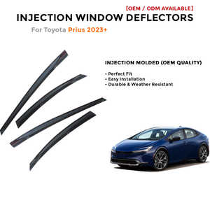 Visera para Ventana de Coche Toyota Fortuner 2016, Deflector de Viento con Protección Contra Lluvia Cromada - Product Image 2