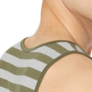 Débardeur pour homme en coton de haute qualité, prix raisonnable, séchage rapide, vêtements de fitness pour homme - Product Image 5