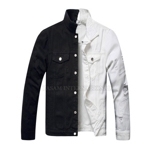 Chaqueta de Mezclilla Ligera para Hombre, Chaqueta de Mezclilla Personalizada para Invierno, Chaqueta de Mezclilla para Hombre Más Vendida - Product Image 1