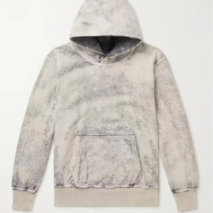 เสื้อฮู้ดดี้คุณภาพสูงแบบย้อมสีเอซิด 100% ผ้าฝ้ายเนื้อหนา ทรงไหล่ตก เสื้อฮู้ดดี้ย้อมสีเอซิดคุณภาพเยี่ยม - Product Image 3