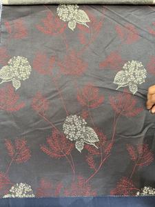 100% Ultra Soft Polyester Jacquard Satin Fabric Quick-Dry Breathable <b>Metallic</b> Special <b>Yarn</b> 1337 WINE Color for Girls' Abaya - Product Image 2