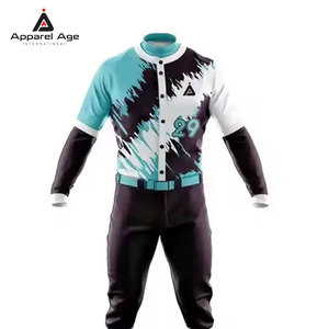 ชุดกีฬาเบสบอลแบบกำหนดเอง ชุดทีมเบสบอลรุ่นใหม่ ราคาถูก ผลิตในปากีสถาน - Product Image 4