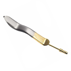 Kit d'instruments dentaires High Minnesota en acier inoxydable plaqué or, comprenant un écarteur de joue, un écarteur chirurgical et un kit d'outils manuels d'aspiration, certifié CE - Product Image 3