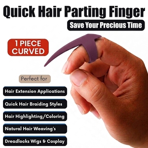 Herramienta Profesional para Separar Dedos, Separador de Anillos de Uñas Fácil de Usar para Extensiones de Cabello, Trenzado y Control de Secciones Suaves - Product Image 2