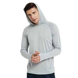 High Quality Fishing Shirts UPF50+ Polyester <b>Sunscreen</b> <b>Waterproof</b> Quick Dry UV Camisa Hoodie Performance Fishing Shirts - Product Image 6