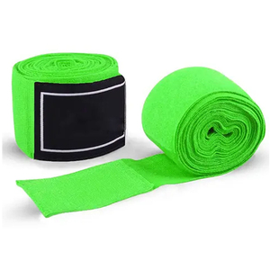 Cotton Durable Boxing Hand <b>Wraps</b> in Yellow Red Blue White <b>Black</b> for Gym Training Comfortable Fit All Seasons Use - Product Image 2