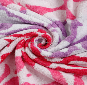 Serviettes de plage en tissu éponge imprimées étoiles de mer, serviettes de camping personnalisées, fabricant exportateur - Product Image 3