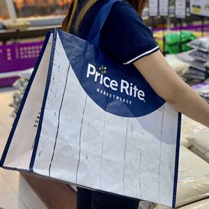 Bolsas de compras tejidas de BOPP y PP de Vietnam con logotipos OEM ODM, bolsas tote grandes tejidas, longitud personalizada, color nuevo, bolsas de plástico con asa superior - Product Image 4