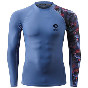 Camiseta de compresión Rash Guard para hombre, de secado rápido y tela elástica, para entrenamiento de MMA y gimnasio. - Product Image 2