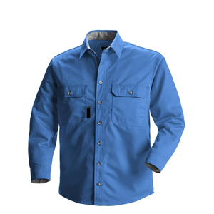 Uniformes de Trabajo Duraderos de Alta Calidad al por Mayor, Chaqueta de Trabajo Personalizada de Manga Corta/Larga para Hombre, MOQ Bajo - Product Image 4