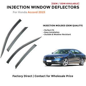 Deflector de Viento para Honda Accord 2023, Protector Solar y de Lluvia, Visera para Ventana de Coche - Product Image 2