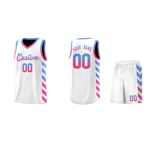 Tenues de basketball pour hommes coupe classique, maillots et shorts à séchage rapide, uniformes de haute qualité pour les ligues estivales et les matchs de basketball - Product Image 2