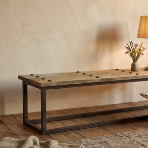 Celuna Custom Solid Teak Wood Bench Minimalist Wooden Seating for Luxury Villa Hotel Dining and Living Room Furniture - Product Image 6