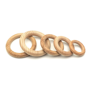 Bracelets de dentition géométriques en bois de hêtre en gros, bijoux en vrac, fabricant et fournisseur chinois - Product Image 1
