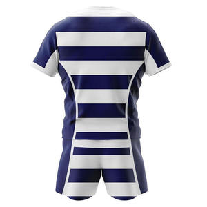 Nouvelle conception, uniforme de rugby sans manches unisexe imprimé par sublimation, 100% polyester, écologique, séchage rapide, respirant, léger - Product Image 6