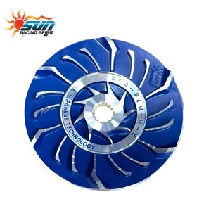 ชุดพูลเลย์ขับ CVT ใหม่ของ SUN RACING สำหรับ Yamaha MIO 125 ผลิตในไต้หวัน อะไหล่เหล็กสำหรับดัดแปลง/อัพเกรดสกู๊ตเตอร์ - Product Image 2