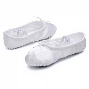 Customization Double Canvas <b>Soft</b> Sole Cat Claw Heart Sole Ballet Dance <b>Shoes</b> for Women Men Girls - Product Image 1