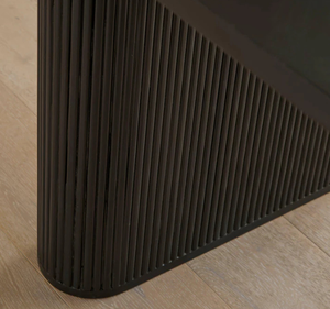 Juego de Mesa de Comedor Rectangular de Madera de Teca Sólida Le Bernardin, Estilo Minimalista - Product Image 4