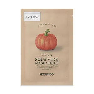 SKINFOOD Pumpkin Sous Vide Mask Sheet Mascarilla facial de alta calidad - Product Image 1