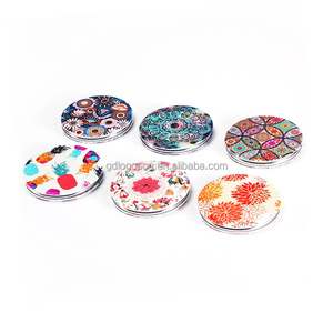 /Túi gương trái tim nhỏ gọn gương số lượng lớn cá nhân PU da nhà máy tùy chỉnh <span class=keywords><strong>logo</strong></span> đỏ/xanh/vàng thân thiện với môi bạc - Product Image 4