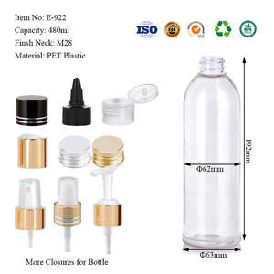 Silk Screen Printing Custom Color Label 480ml 16oz Custom Pump Sprayer Cosmetic Personal <b>Plastic</b> PET Trigger <b>Spray</b> <b>Bottle</b> - Product Image 3