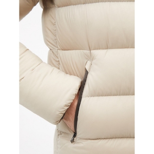 <b>Men's</b> quilted puffer jacket Solid canvas <b>winter</b> coat Stand collar zipper outerwear Nylon casual puffer coat - Product Image 4