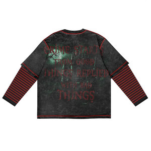 เสื้อยืดคอกลมผู้ชาย ผ้าเนื้อนุ่ม ดีไซน์สวย ทรงโอเวอร์ไซส์ ราคาส่ง ของใหม่จากโรงงาน - Product Image 4