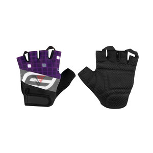 Custom Cycling Gloves Half <b>Finger</b> Breathable Touch Screen <b>Bike</b> Gloves For Men Women Made From Polyester Stretchy Fabric - Product Image 1