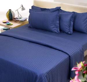 Juego de Sábanas y Fundas de Almohada de Lujo, Lavables a Máquina, Tamaño King, 4 Piezas, Verde Oscuro, 500 Hilos, Poliéster/Algodón, Ecológico y Orgánico - Product Image 4