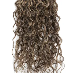 100% Remy Weft Curly Human Hair Natural Wave Softly Full Volume - Product Image 5
