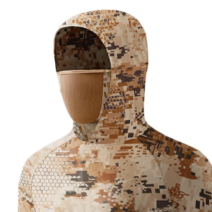 Camisa de Caza de Invierno de Alta Calidad al por Mayor con Máscara, Logotipo Personalizado, Transpirable, Cortavientos, 100% Poliéster, Servicio OEM, Forro de Algodón - Product Image 6