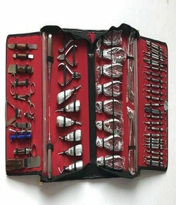 ALIVANTA INDUSTRY AI-B-0002 Juego de 61 Piezas de Instrumentos Quirúrgicos Dentales Manuales de Acero Inoxidable Plateado de Alta Calidad, Clase II - Product Image 1