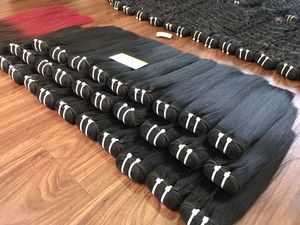 Venta al por mayor 100% de doble hueso de encaje recto de la máquina de trama de estilo virgen ondas Remy grado vietnamita extensiones de cabello humano todos los colores - Product Image 6