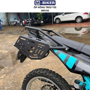 Soporte para Alforjas Laterales de Motocicleta WR155R con Bolsa de Herramientas de Cuero Mbiker, Soporte para Alforjas de Fibra de Carbono, Soporte para Embrague - Product Image 4