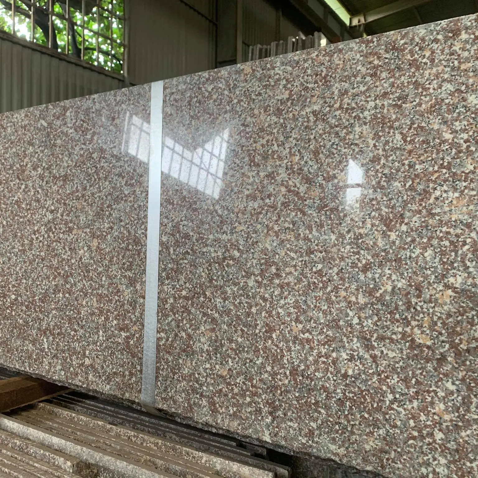 Pink Granite Stone Tiles For Wall Cladding and Floor Paving