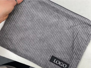 Estuche de Maquillaje de Lona de Capacidad Media, de Lujo, para Mujer, con Cierre Frontal de Cremallera, Color Negro - Product Image 5