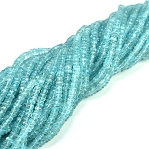 Cuentas redondas lisas de apatita Natural Sky de 4,5 mm, cuentas de piedras preciosas semipreciosas de apatita para la fabricación de joyas, suministros para manualidades DIY a granel - Product Image 6