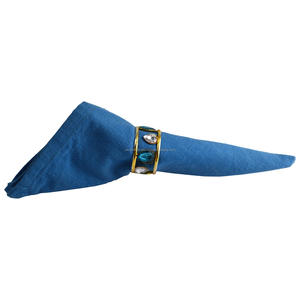 Nouveaux arrivages anneau de serviette en métal plaqué Design porte-serviettes pour Table à manger fête de mariage et décoration de vaisselle d'hôtel - Product Image 5