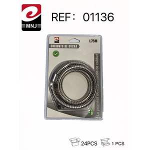 Tuyau flexible en acier inoxydable de 1,75 mètre pour douche à main - Product Image 3