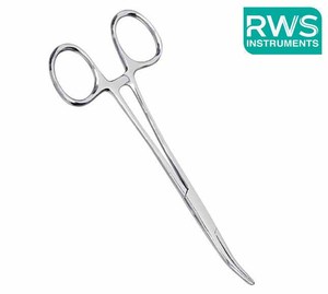 เครื่องมือ RWS คีมโคเชอร์โค้งทำจากเหล็กกล้าไร้สนิม คุณภาพเยอรมัน ได้รับการรับรองมาตรฐาน CE ระดับ II ISO13485 - Product Image 1
