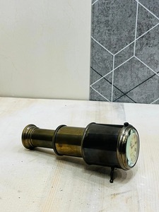 Victoria London Telescope Style Brass Desk Clock Maritime Home/Office Décor <b>Gift</b> - Product Image 2