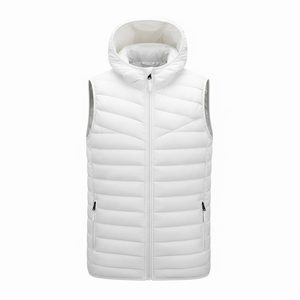 Premium High Quality Hooded Stand Customized Logo Printing Winter Wear Men Regular Sleeve <b>Canvas</b> Puffer <b>Jacket</b> OEM Services - Product Image 4