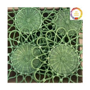 Boho Rattan Placemat | Handwoven Charger <b>Plate</b> | Eco Tableware | Wedding Party | OEM Supplier - Product Image 1