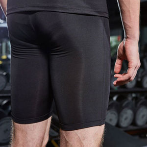 Shorts de sport pour hommes en gros, personnalisables OEM, collants de compression, haute élasticité, pour la gym et la course à pied - Product Image 3