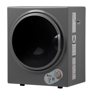 GYJ25 78G2 Asciugatrice Compatta Automatica Portatile per Uso Domestico 2.5KG 1.6cuft Tamburo in Acciaio Inox Nero Bianco 120V MECCANICA - Product Image 2