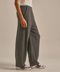 Nouveau design 2026 – Pantalon de jogging pour femme, coupe droite, taille élastique, respirant, écologique, en molleton doux, jambe large, pour l'automne - Product Image 1