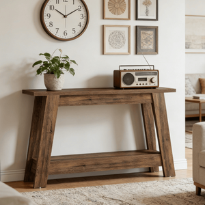 Consolle Lunga Moderna di Lusso in Legno Massello per Ingresso, Appartamento, Hotel o Soggiorno - Arredamento Contemporaneo per la Casa - Product Image 4